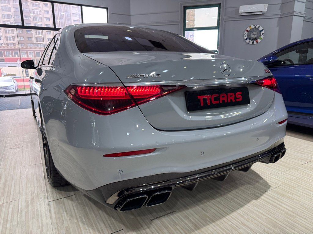 Mercedes S 63 AMG, 4.0 L, 13.1 kWh, 2024 il, 8 800 km — Avtomobillər, Bakı (5)