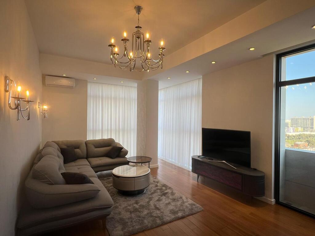 İcarəyə verilir 2 otaqlı yeni tikili 80 m² — Mənzil, Bakı (4)