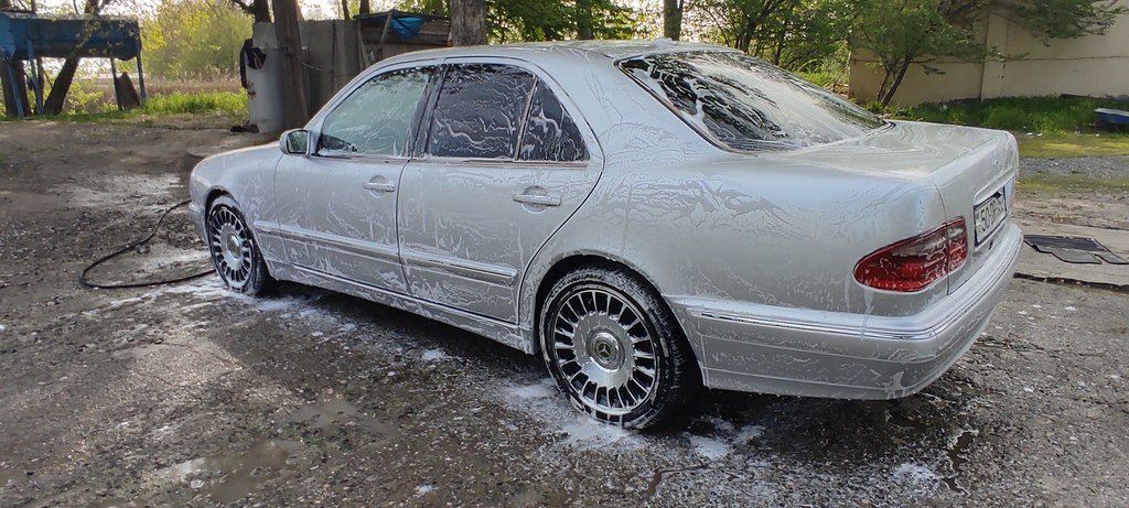 Mercedes E 320, 3.2 L, 2000 il, 303 000 km — Avtomobillər, Ağcabədi (3)