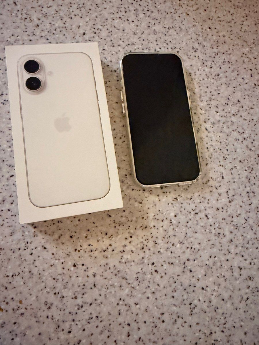 Apple iPhone 16 White 128GB/8GB — Smartfonlar, Bakı (2)
