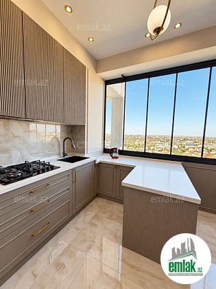 Satılır 3 otaqlı 96 m² yeni tikili Qara Qarayev m — Mənzil (9)