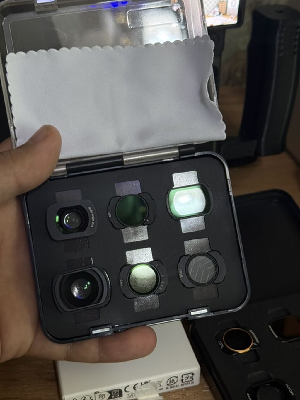 DJI Osmo Pocket 4 Creator Combo– tam çəkiliş dəsti.Tək filtirləri 300 — Digər, Tərtər (3)