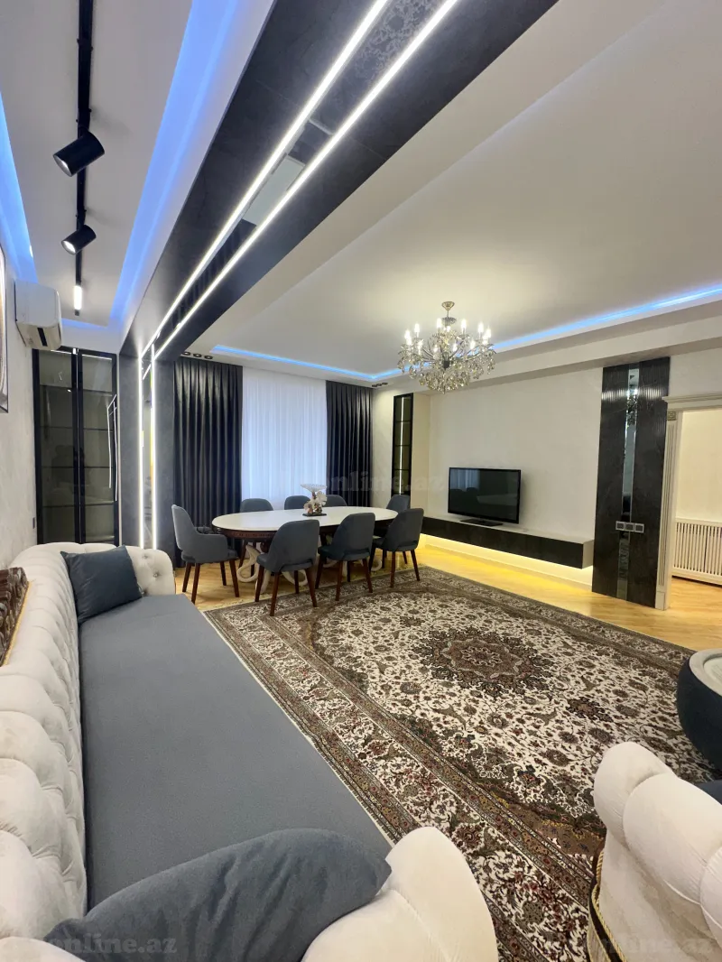 Satılır 4 otaqlı Mənzil Yeni tikili 158 m² Bakı, Xətai r., Həzi Aslanov m — Mənzil, Bakı