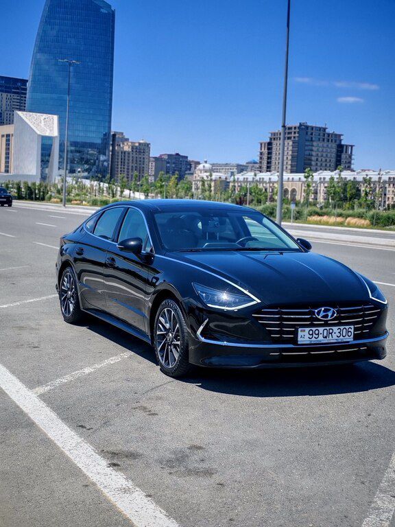 Hyundai Sonata, 2.0 L, 2022 il, 55 700 km 99-QR-306 — Avtomobillər, Bakı (2)