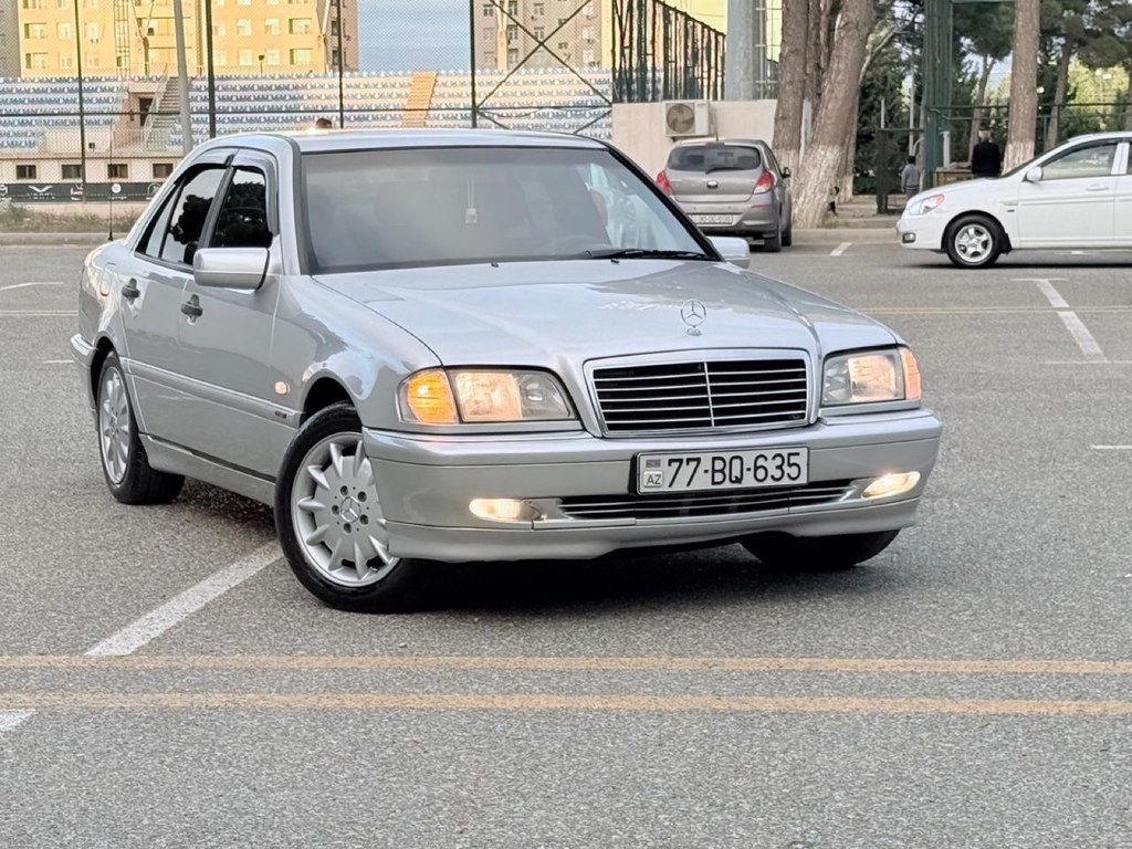 Mercedes C 220, 2.2 L, 2000 il, 355 555 km 77-BQ-635 — Avtomobillər, Sumqayıt (5)