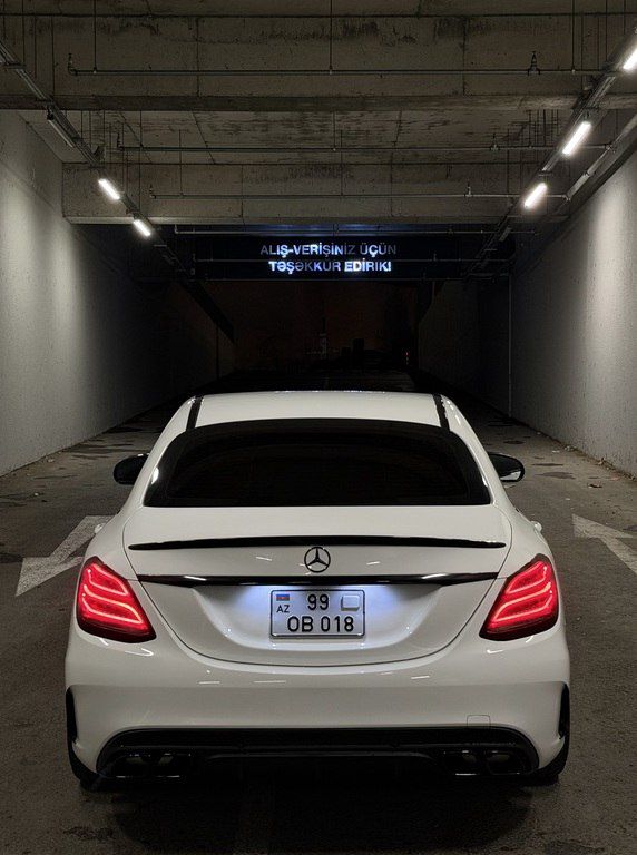 Mercedes C 300, 2.0 L, 2017 il, 174 000 km 99-OB-018 — Avtomobillər, Bakı (4)