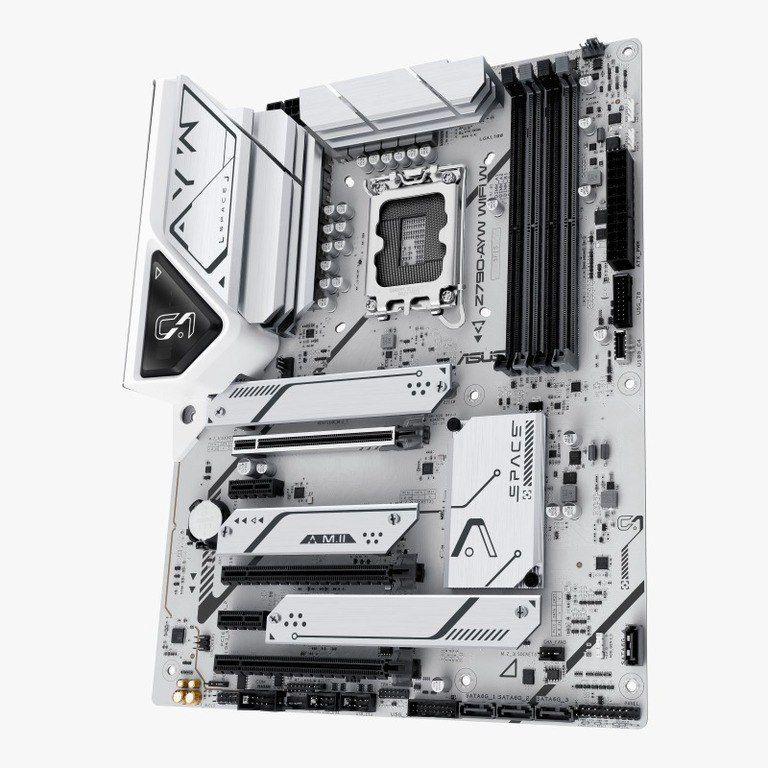 ASUS Z790-AYW Wi-Fi w LGA1700 DDR5 atx — Kompüterlər və noutbuklar, Bakı (2)