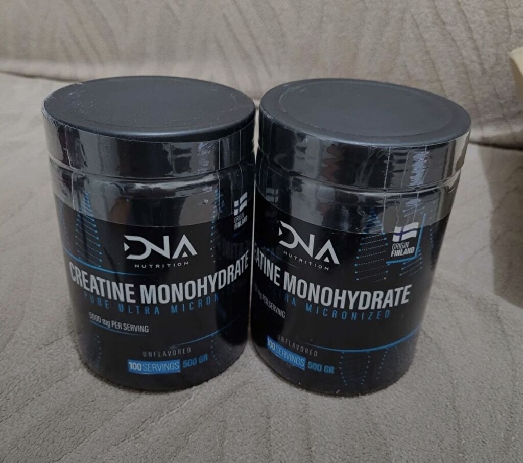 Məhsul: DNA Nutrition Creatine Monohydrate (Ultra Micronized) — İdman qidası və əlavələr, Qobu