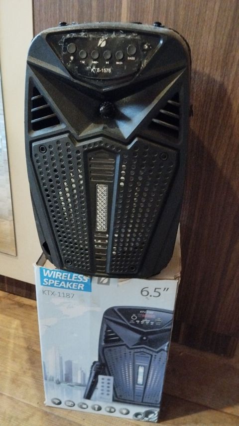 KTS-1576/KTX-1187 portativ simsiz akustik sistem - 6.5" dinamikli — Sumqayıt