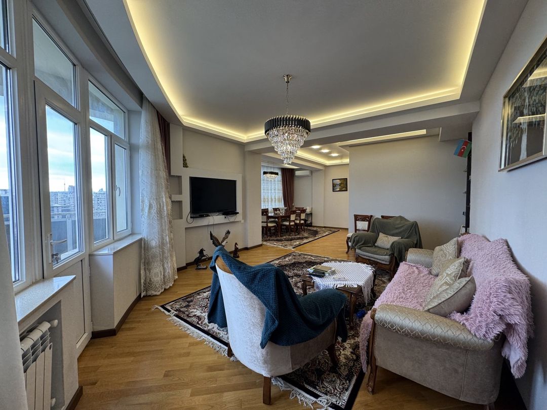 Satılır 3 otaqlı yeni tikili 120 m² — Mənzil, Bakı (7)