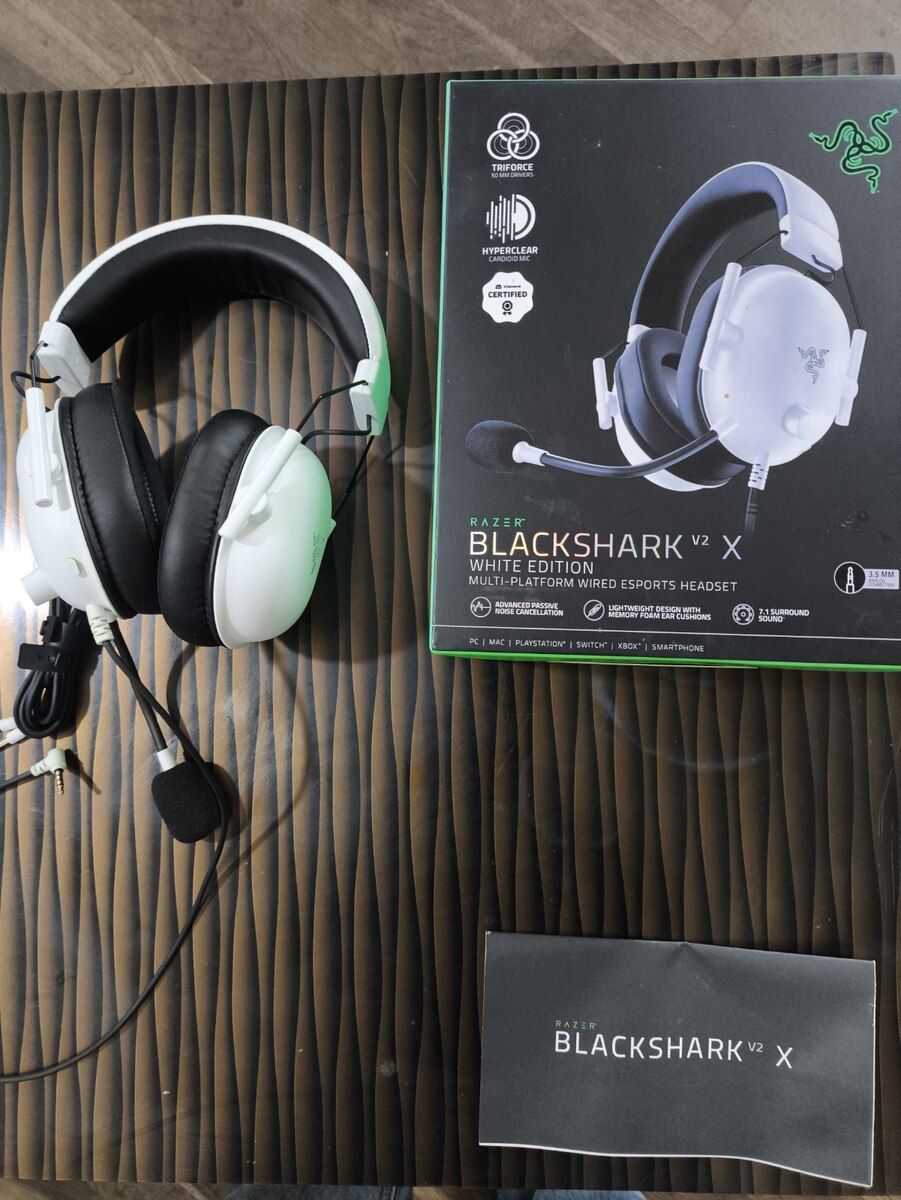 Gaming qulaqliq Razer black shark v2X — Səs texnikası, Bakı (2)
