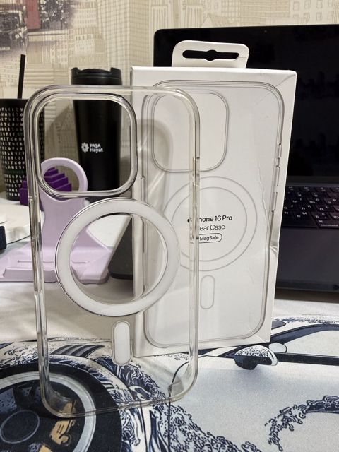 IPhone 16 pro clear magsafe case. Original apple ın kabrosudu. Ispace — 30 ₼ · Bakı · Çexollər IPhone 16 pro clear magsafe case. Original apple ın kabrosudu. Ispace — Bakı