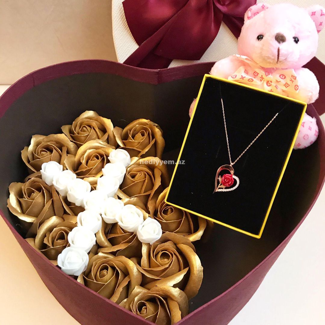 Giftbox Gumus Sep 001 – 410 — Qolye və zəncir, Bakı