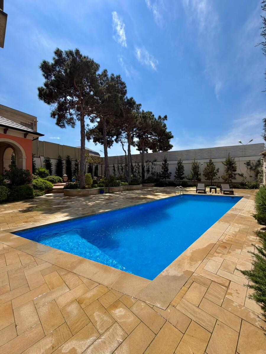 Satılır 5 otaqlı həyət evi/bağ evi 400 m² — Ev, villa, Bakı (8)