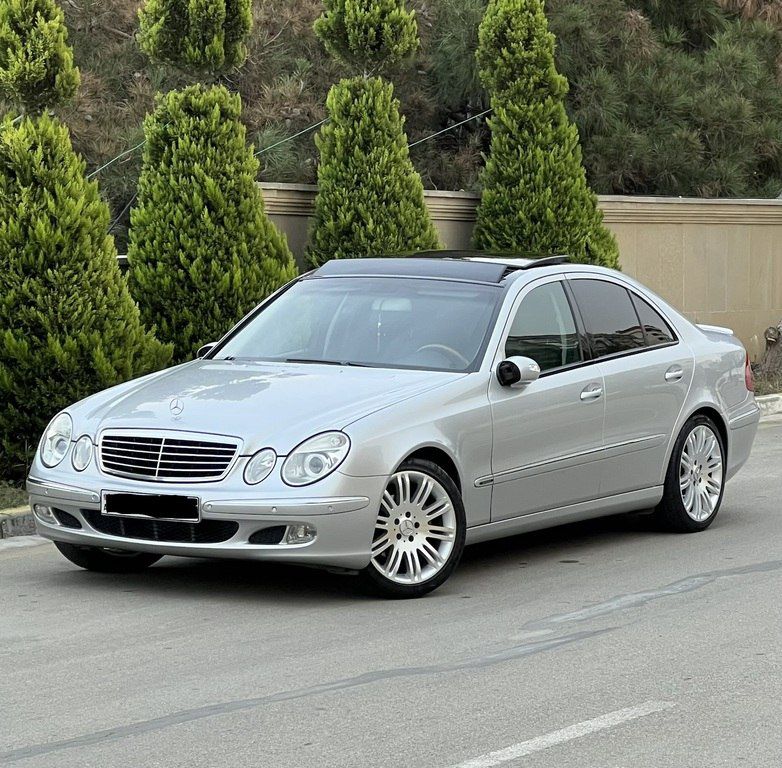 Mercedes E 240, 2.6 L, 2003 il, 256 000 km — Avtomobillər, Bakı (7)