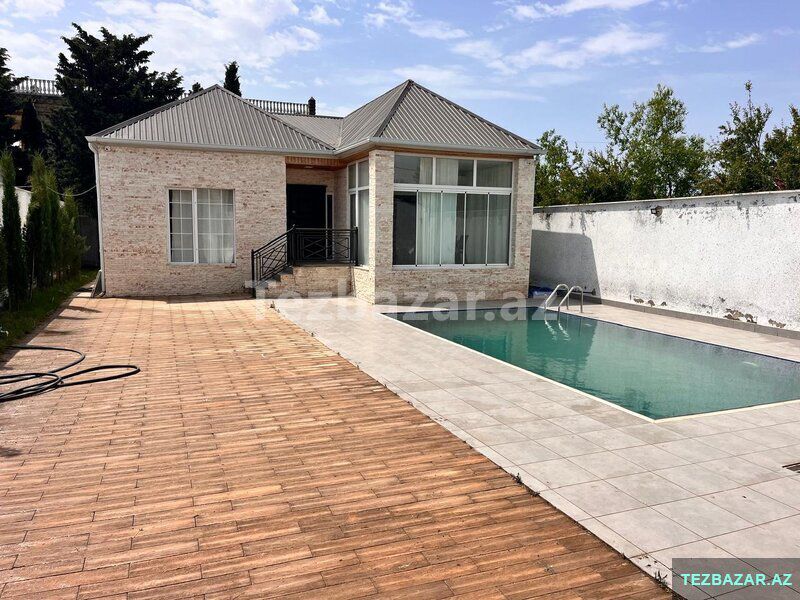 Buzovnada həyət evi satılır — Ev, villa, Bakı