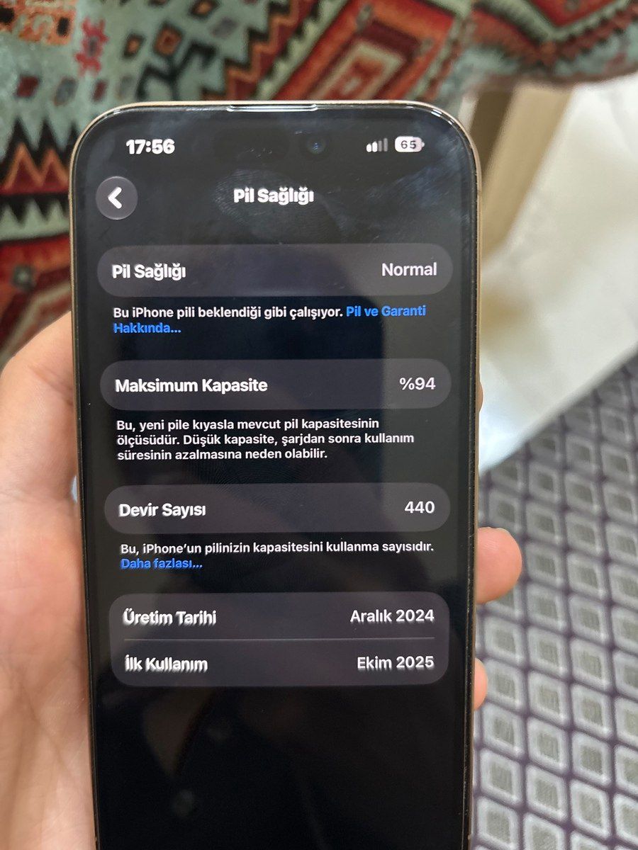 Apple iPhone 16 Pro Desert Titanium 256GB/8GB — Smartfonlar, Bakı (8)