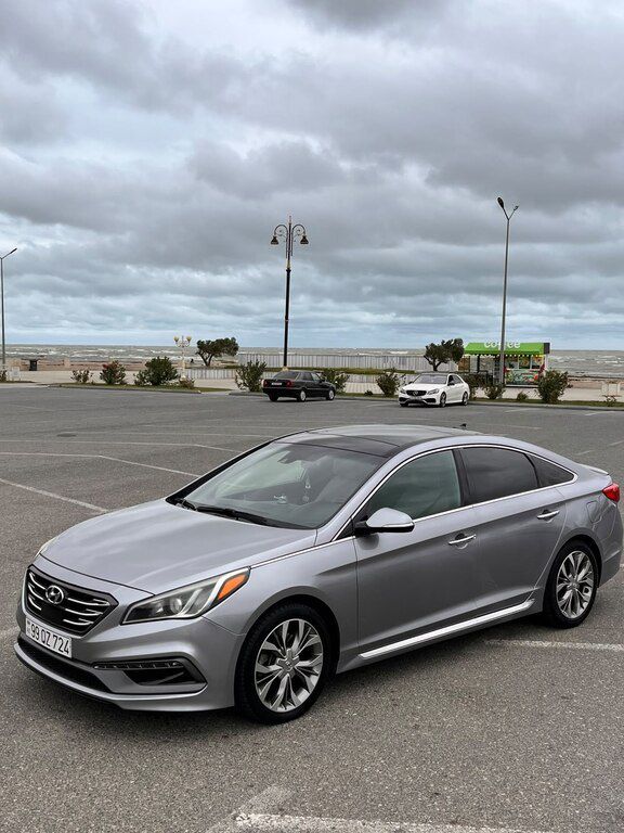 Hyundai Sonata, 2.0 L, 2017 il, 105 000 km 99-QZ-724 — Avtomobillər, Bakı (2)