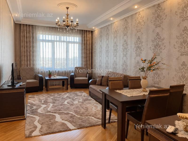 Kirayə 3 otaqlı Bina evi menzil (Yeni tikili), 160 m², Nərimanov rayonu — Mənzil, Bakı