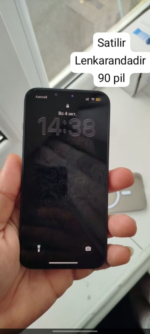 IPhone 15, 128 GB, Midnight, Face ID — Lənkəran