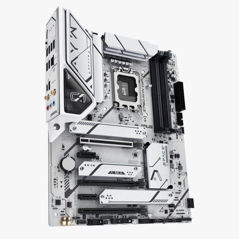ASUS Z790-AYW Wi-Fi w LGA1700 DDR5 atx — Kompüterlər və noutbuklar, Bakı (5)