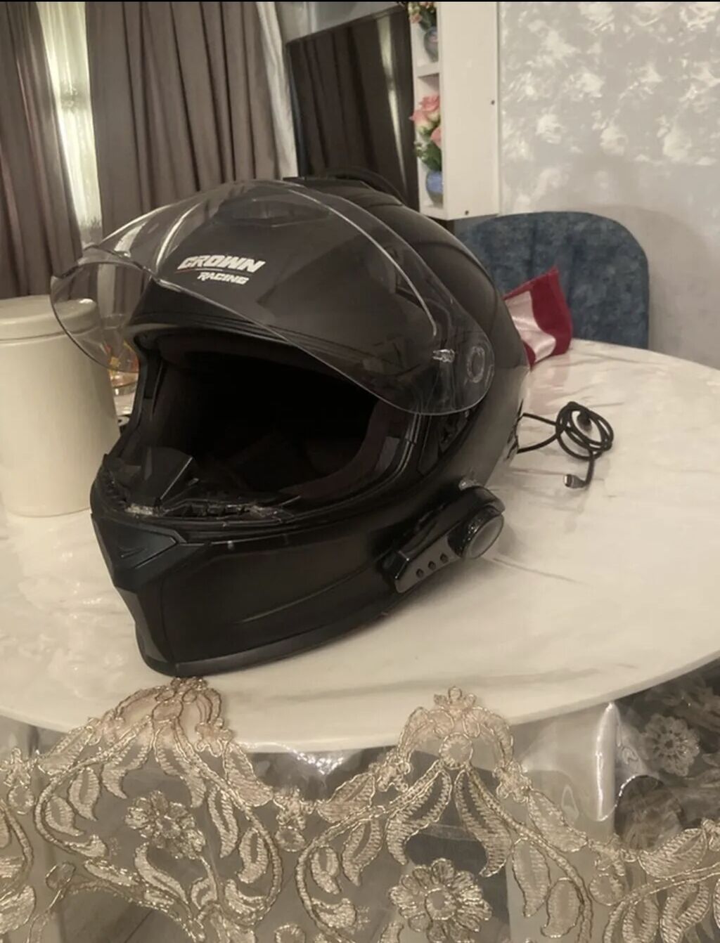 180 manata almiwam yaxwi vezyetdedi. Tekce interkomu 60 manata — Motosiklet geyimi, Saray (4)