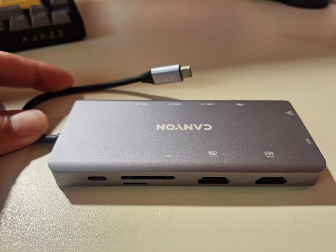Canyon Multiport Hub 13-in-1 / CNS-TDS12 — Periferik cihazlar, Bakı (3)