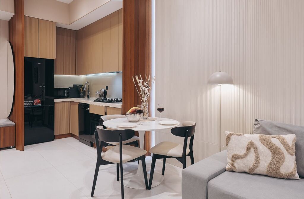 Gündəlik verilir 2 otaqlı yeni tikili 59 m², Nizami m. Malibo — Mətbəx mobilyası, Bakı (6)