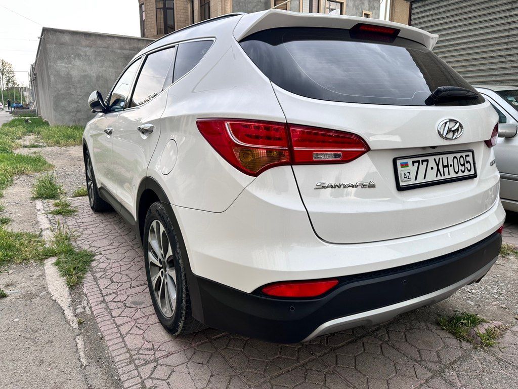 Hyundai Santa Fe, 2.0 L, 2015 il, 262 000 km 77-XH-095 — Avtomobillər, Gəncə (6)