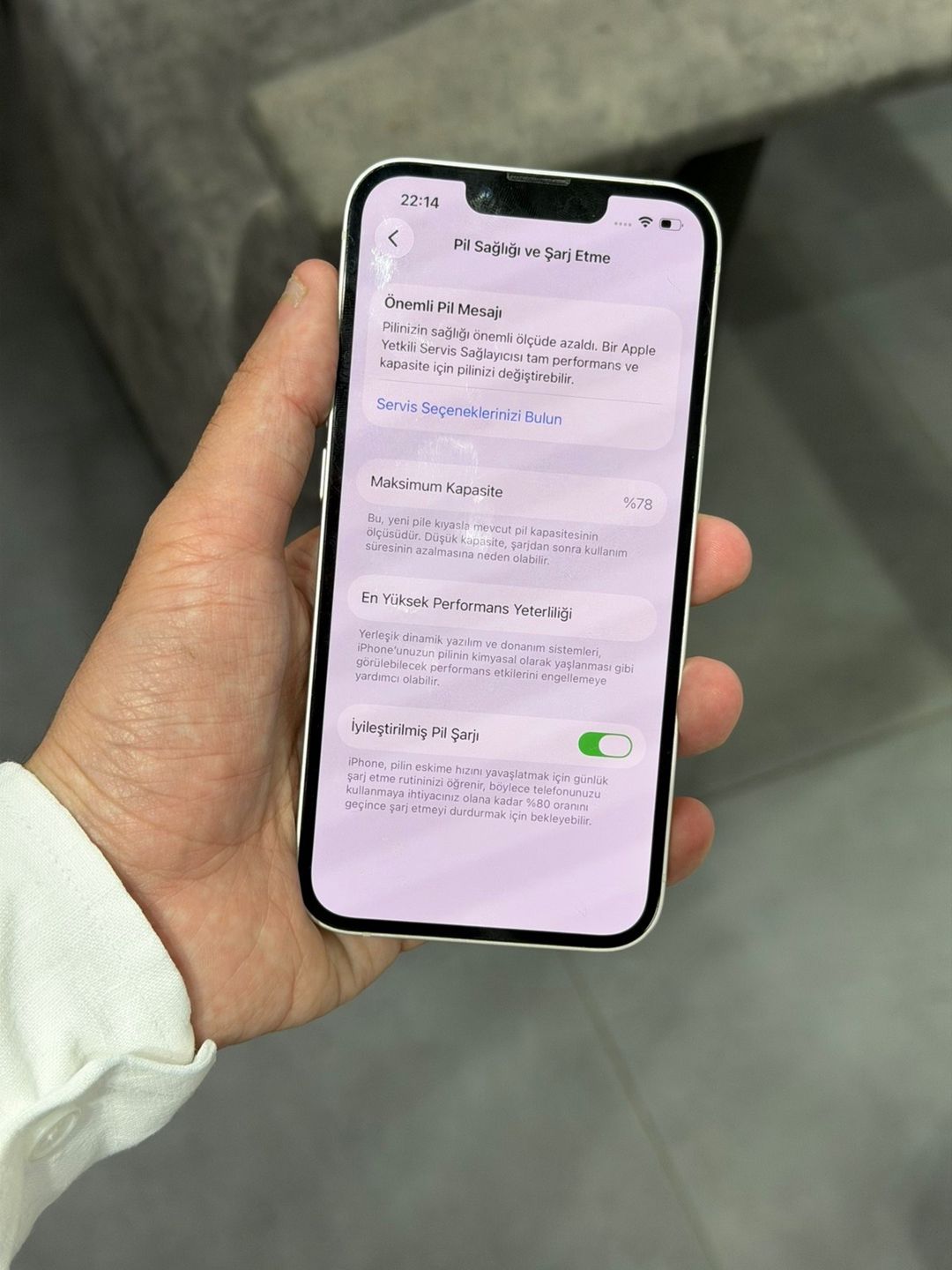 Apple iPhone 13 Starlight 256GB/4GB — Smartfonlar, Bakı (6)