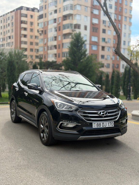 Hyundai Santa Fe, 2.0 L, 2016 il, 120 000 km 88-DJ-170 — Avtomobillər, Bakı (2)