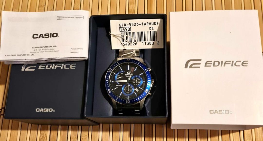 Qol saatı Casio Edifice — Şəxsi əşyalar, Xırdalan (4)