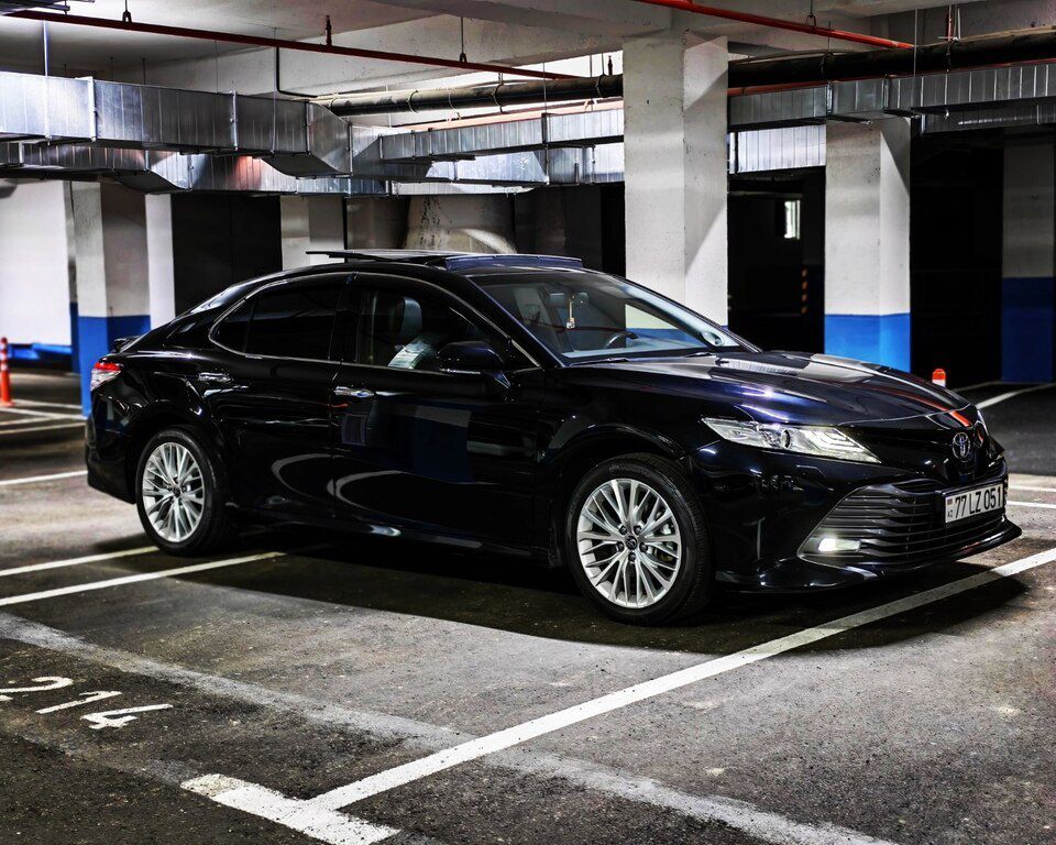 Toyota Camry, 2.5 L, 2019 il, 126 500 km 77-LZ-051 — Avtomobillər, Bakı (2)
