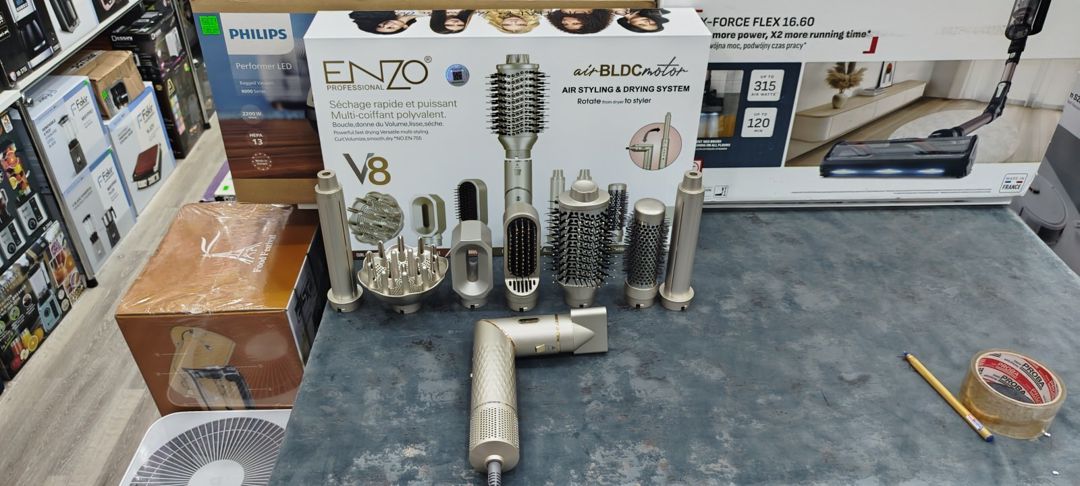 Enzo EN755 Çoxfunksiyalı saç qurutma dəsti / fen — Ev texnikası, Bakı (7)
