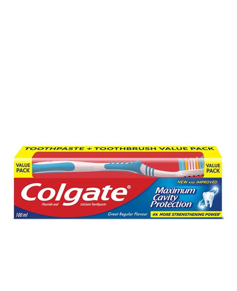 Diş məcunu və diş fırçası Colgate Triple Action 100 ml — Bakı