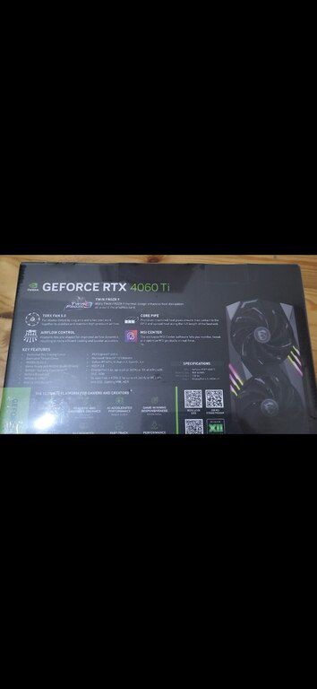 Video kart "RTX 4060ti gaming x 8GB" — Kompüterlər və noutbuklar, Bakı (5)