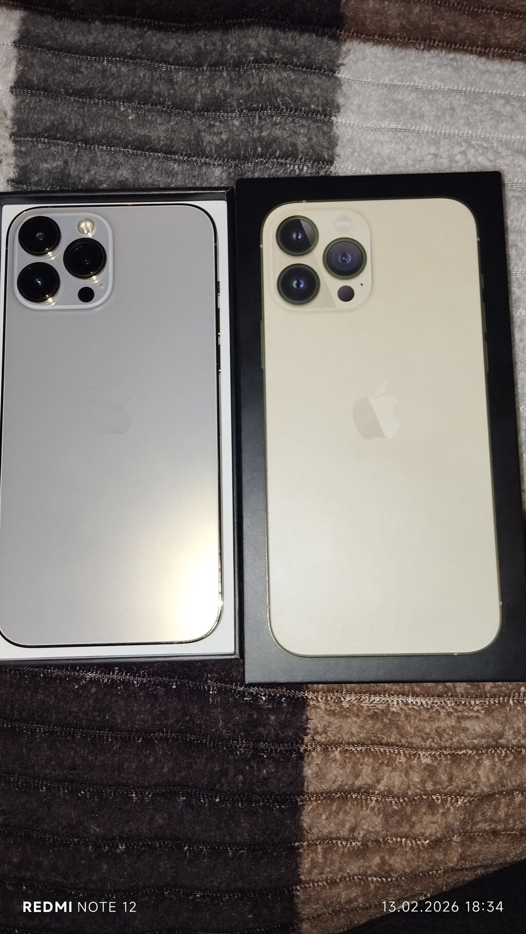 IPhone 13 Pro Max, Qızılı, Face ID — Apple iPhone, Gəncə