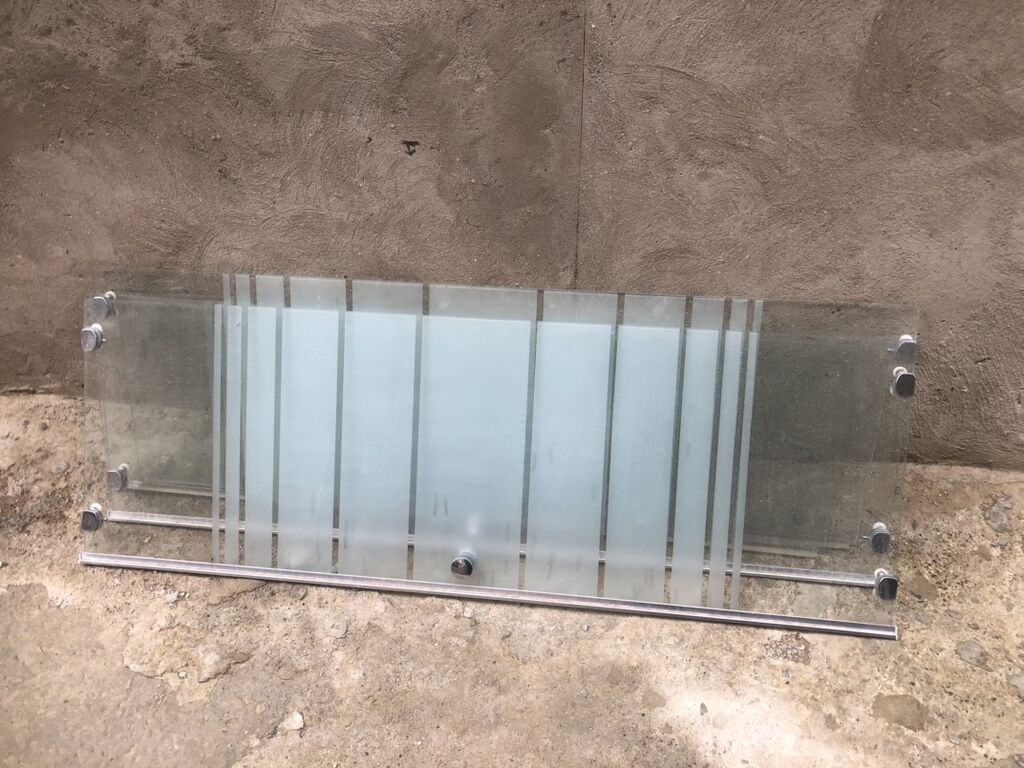 Akril hamam vannası + şüşə qoruyucu panel dəsti - Material: parlaq ağ — Vannalar və jakuzi, Bakı (2)