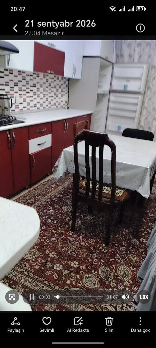 2-otaqlı yeni tikili kirayə verilir, Abşeron r., 70 m² — Mənzil, Bakı (4)