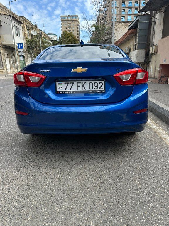 Chevrolet Cruze, 1.4 L, 2018 il, 55 600 km 77-FK-092 — Avtomobillər, Bakı (2)