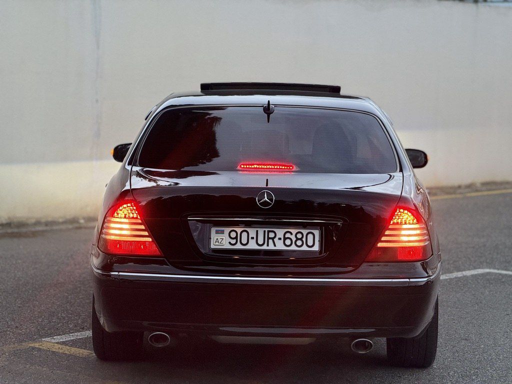 Mercedes S 350, 3.7 L, 2005 il, 211 144 km 90-UR-680 — Avtomobillər, Sumqayıt (9)