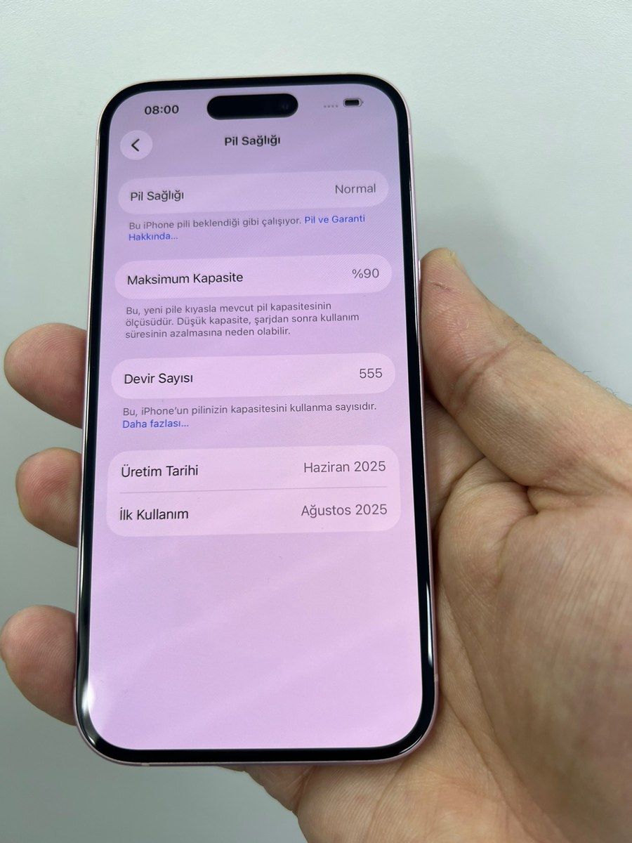 Apple iPhone 15 Pink 128GB/6GB — Smartfonlar, Bakı (2)