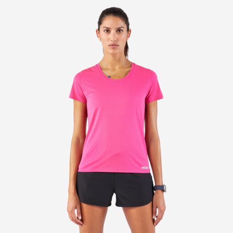 Qadınlar üçün futbolka Decathlon 8817406, çəhrayı, poliester, ölçü 3XL — Bakı