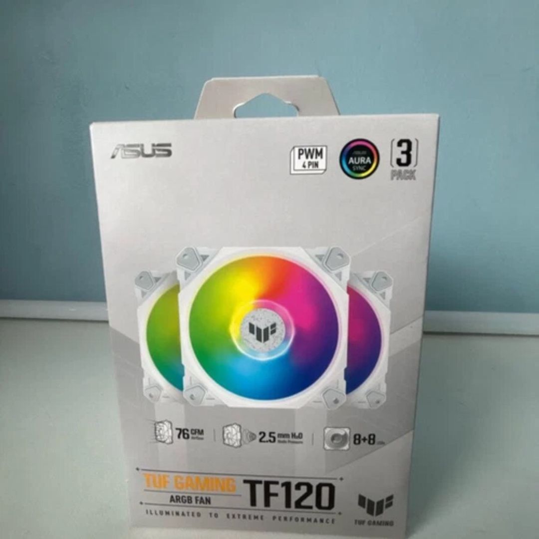 ASUS TUF Gaming TF120 3x kit RGB Wh/bk — Kompüterlər və noutbuklar, Bakı