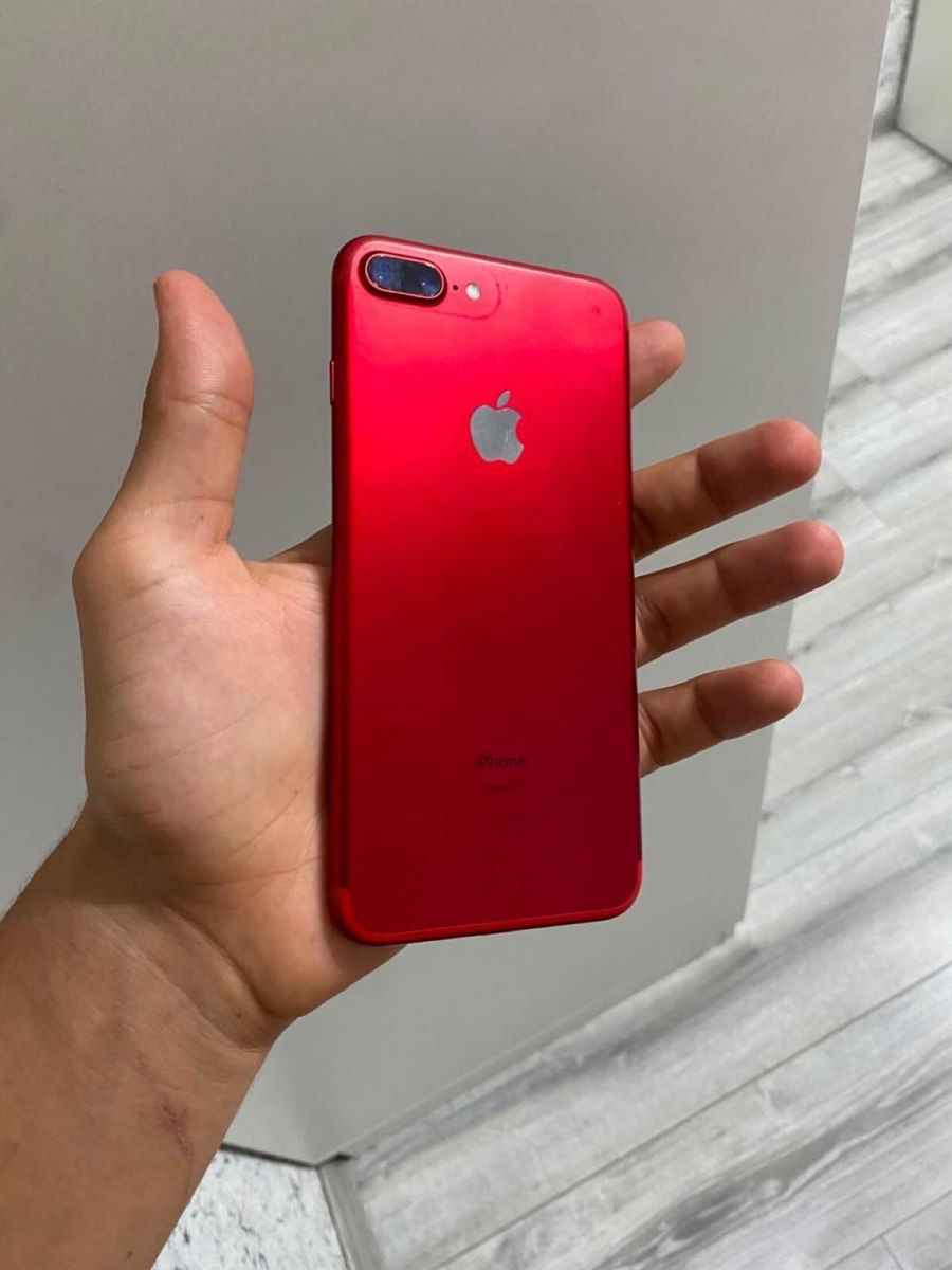 Apple iPhone 7 Plus Red 256GB — Smartfonlar, Sumqayıt (3)
