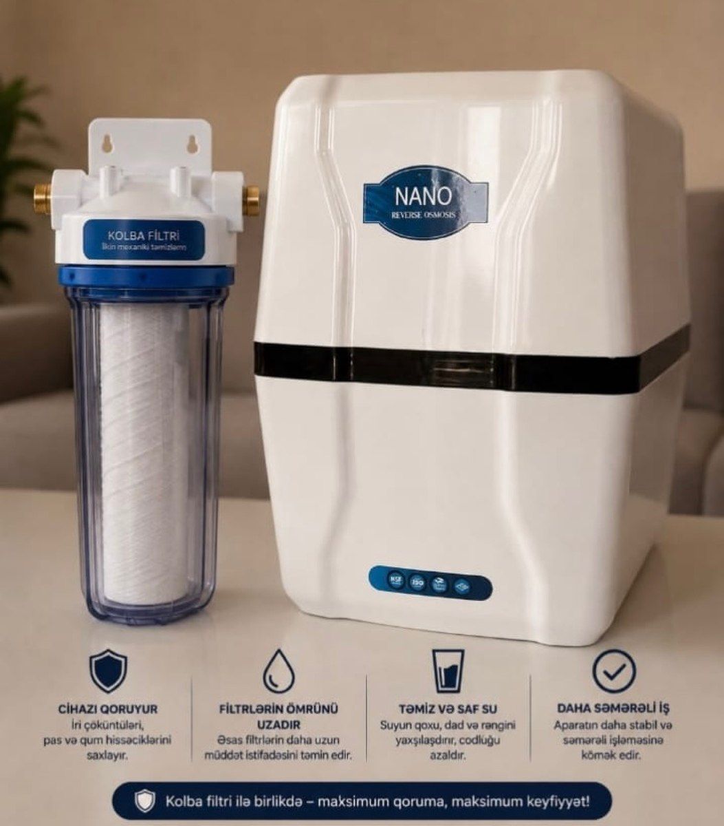 Nano su filteri — Ev texnikası, Bakı