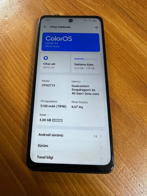Oppo A5 Aurora Green 128GB/4GB — Bakı