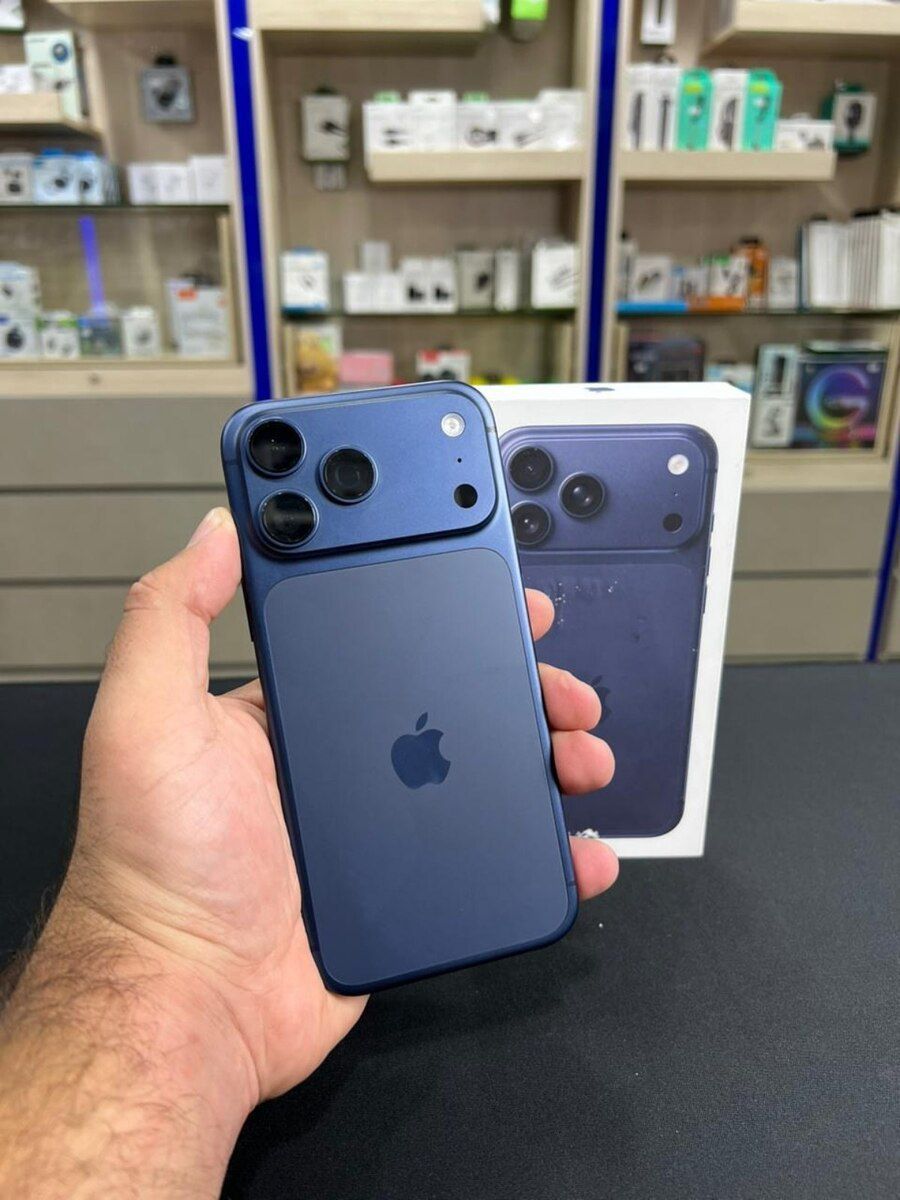 Apple iPhone 17 Pro Max Deep Blue 256GB/12GB — Smartfonlar, Bakı