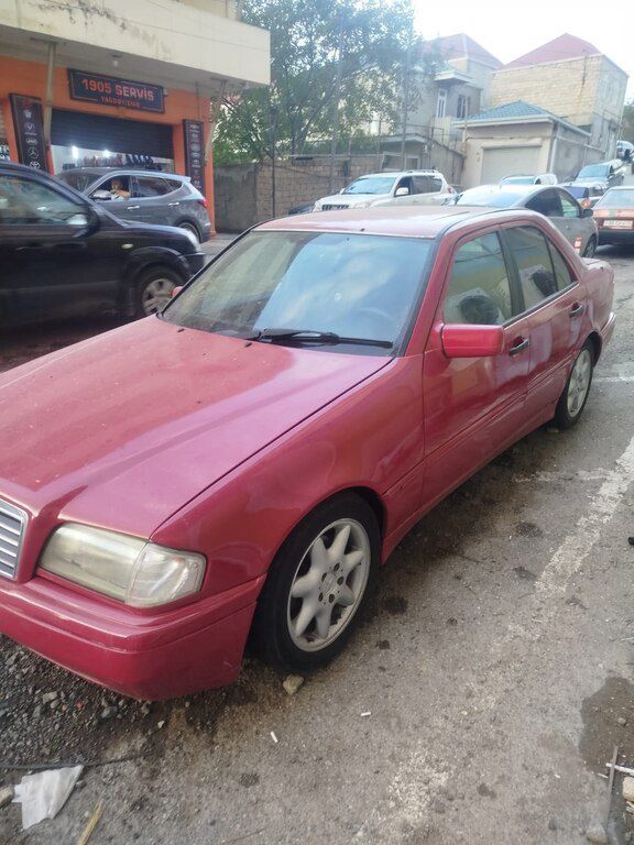 Mercedes C 200, 2.0 L, 1994 il, 280 000 km 77-VO-637 — Avtomobillər, Bakı (8)