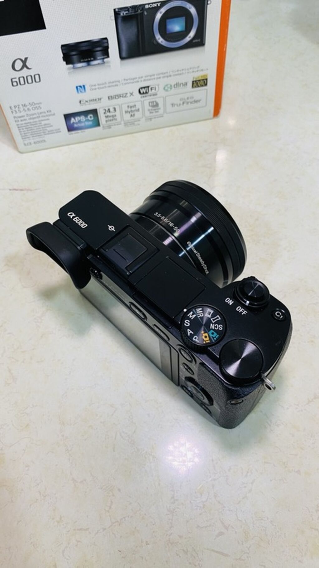 Sony Alpha a6000 güzgüsüz fotoaparat + E PZ 16-50mm f/3.5-5.6 OSS kit — Fotoaparat, Bakı (4)